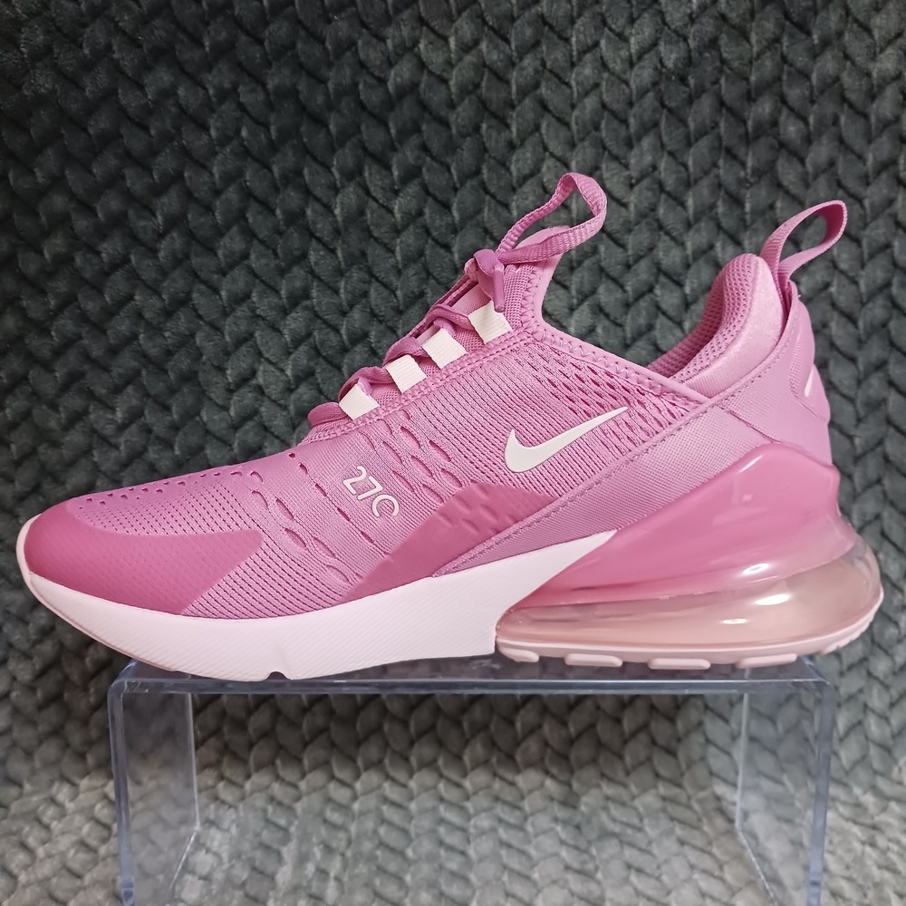 Nike Air Max 270 Magic Flamingo Pink Foam GS Sneakers Shoes Size 6Y Women's 7.5 - Picture 10 of 16